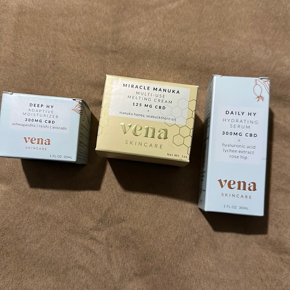 Set of 3 Vena skin care